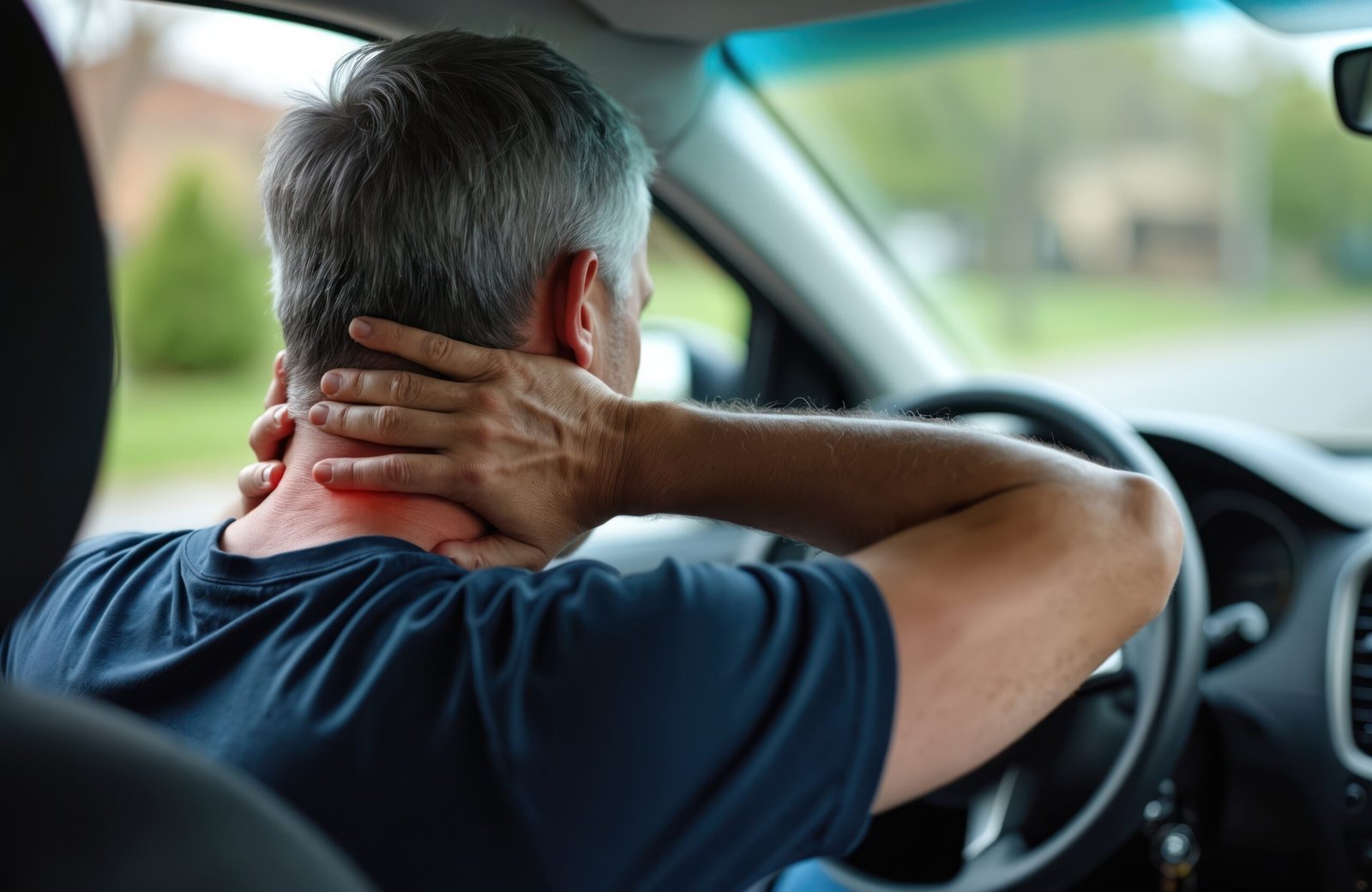 neck pain after car accident